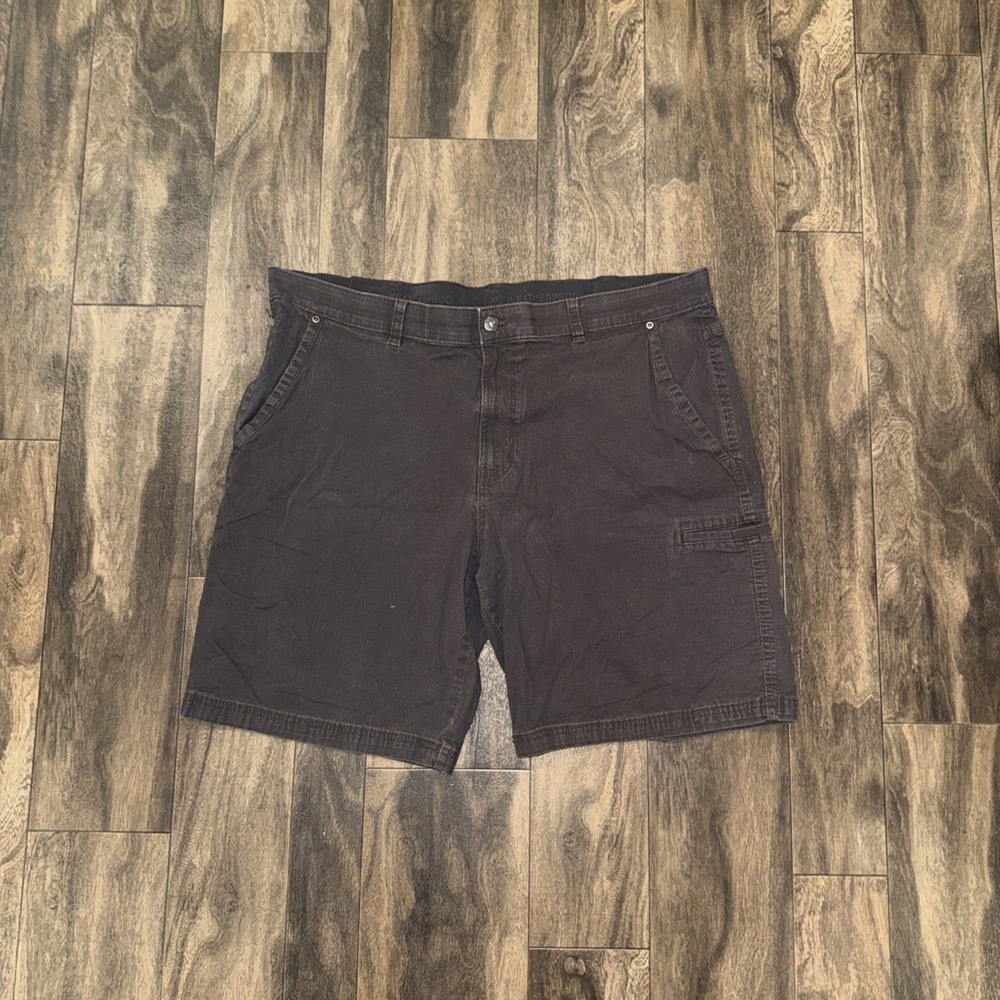 Weatherproof Vintage Ripstop Grey Outdoor Hiking Shorts‎ Men's Size 42 Inseam 9"